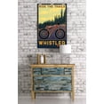 thumbnail image 2 of Whistler, British Columbia, Canada, Mountain Bike, Ride the Trails (24x36 Giclee Gallery Art Print, Vivid Textured Wall Decor), 2 of 3