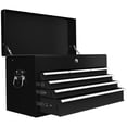 thumbnail image 1 of HOMCOM 6 Drawer 24" Portable Tool Box with Top Case, Ball Bearing Slides, Metal Tool Chest for Garage, Household and Warehouse, 1 of 7