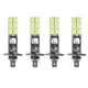 thumbnail image 1 of Kit de 4 faros LED H1 6000k superblancos de 80w, luz antiniebla de conducción, 1 of 5