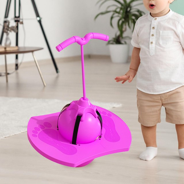 Niños Pogo que despide la bola Pogo de la bola con la manija con del palillo de Pogo del ejercicio de la