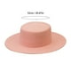 thumbnail image 2 of ¡Rebaja! Sombrero de copa Fdelink, moderno, color moderno, estilo canotier, sombrero de invierno cálido para exteriores, sombrero rojo 1, 2 of 3