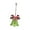 MultiColor, variant on Christmas Bell Ornaments Christmas Decoration Doorbells Christmas Tree Bells Pendants for Wreath Porch Christmas Holiday Home Round Bell Red