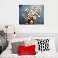 thumbnail image 4 of Nawypu  Flowers Print Wall Art, Flower Canvas Print, Floral Canvas Wall Decor, Flower Canvas Wall Art, Ready to Hang, Trendy Wall Art, Home decor, Canvas, 4 of 4