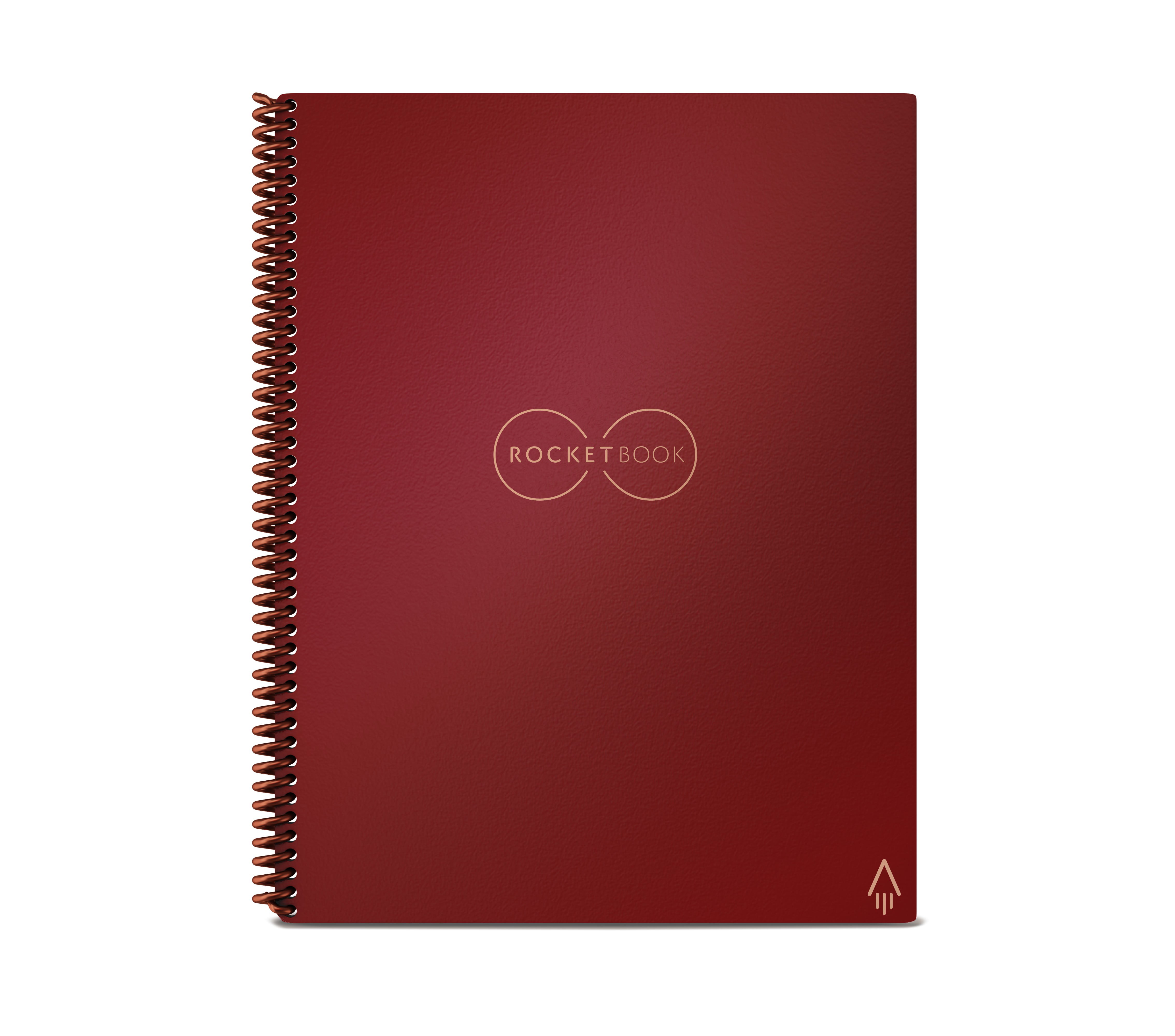 Rocketbook Everlast Smart Reusable Notebook, Dotted Rule, Atomic Red Cover,  6 x 8.8, 18 Sheets (24328144)