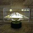 thumbnail image 1 of Mount Fuji Japan 3d Led Night Light Bedroom Table Lamp Color Changing, 1 of 2