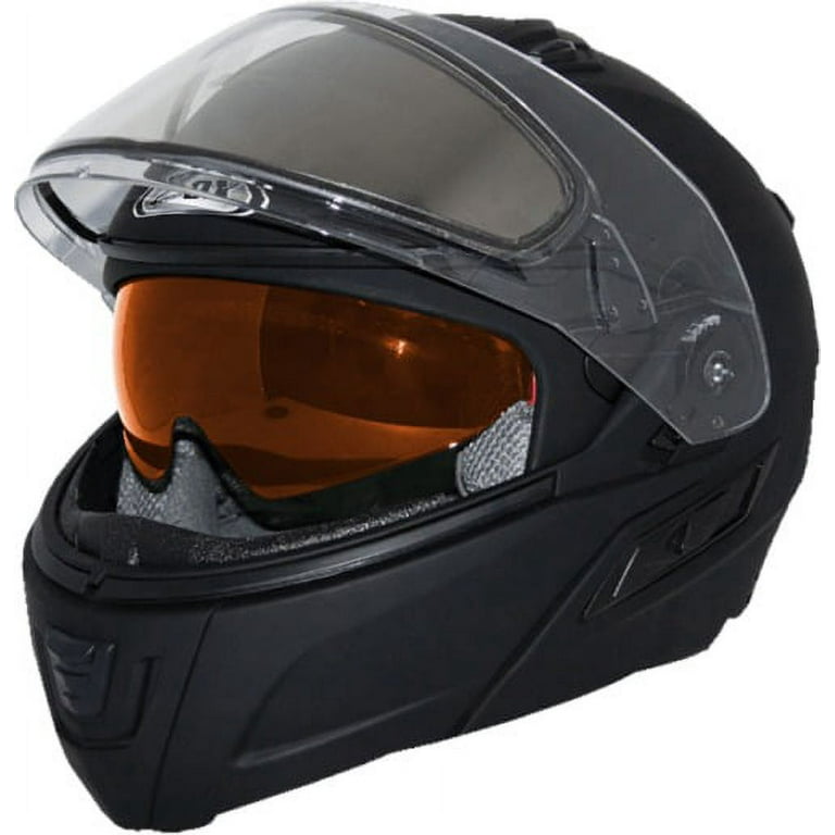 Zox Condor SVS Modular Snow Helmet w/Dual Pane Shield Matte Black
