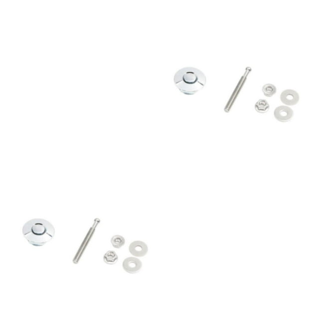 Wweixi Modification de Voiture Verrou de Capot Élégant et Léger Divers Styles Offerts Argenté Plaqué DP16-32 2Ensemble