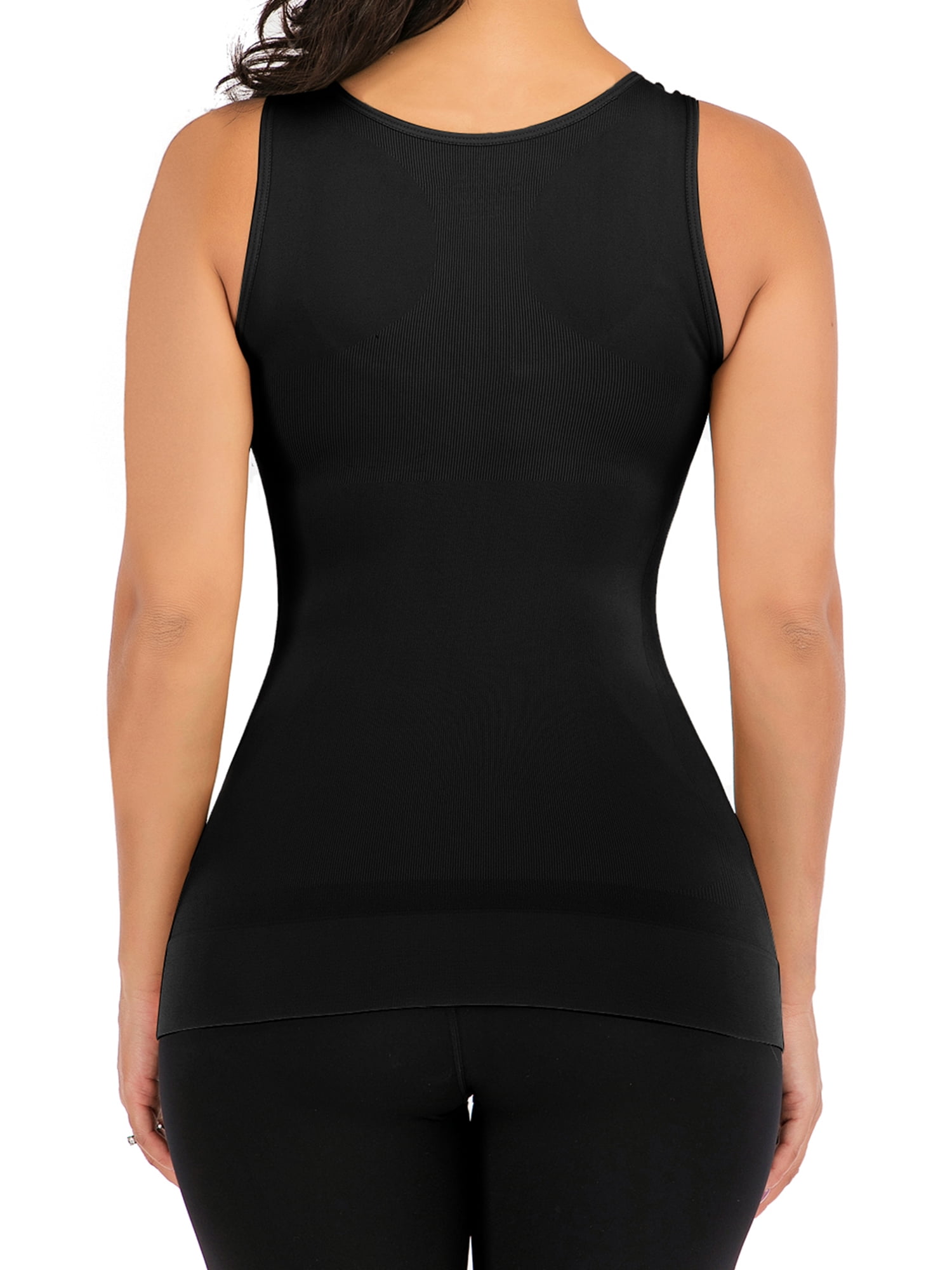 Seamless Solid Shaping Cami Tops Tummy Control Slimmer Top - Temu