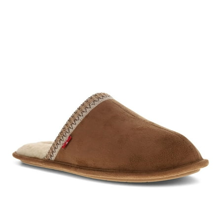 

Levi s Mens Milton Nordic Microsuede Scuff House Shoe Slippers