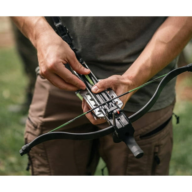 Barnett Demun Hyperbolt 7 inch 2 fletch 12 pack of Bolts for use