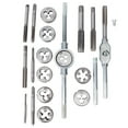 thumbnail image 3 of MasteelfCA 20PCS/Set Metric Threading Tool Hand Threading Tool Steel Threading Die Tapping Tool Set(Silver), 3 of 7
