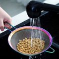 thumbnail image 7 of ReaNea Fine Mesh Strainer, Flour Sifter for Baking, Stainless Steel Colander, Tea Strainer Set of 3 (Rainbow), 7 of 7