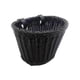 thumbnail image 3 of Cesta de mimbre para bicicleta Zulema Cesta de ciclismo manillar impermeable tejido a mano ajustable negro, 3 of 8