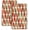 Retro Mid Century Modern, variant on Retro Mid Century Modern Kitchen Towels Decorative Set of 2, Soft Absorbent Dish Towels Hand Towels for Kitchen Farmhouse Holiday Home Decorations