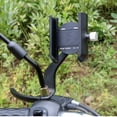 thumbnail image 2 of Qualitchoice Motorcycle Handlebar Cell Phone Clamp Durable Easy to Install Phone Stand for Bicycles Motorcycles Stroller, 2 of 8