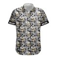 thumbnail image 3 of Camisa de playa con estampado 3D de perro y animal divertido, lindas camisetas con gráficos de mascotas para hombres, ropa, camisas hawaianas casuales, blusas de manga corta para niños, 3 of 5