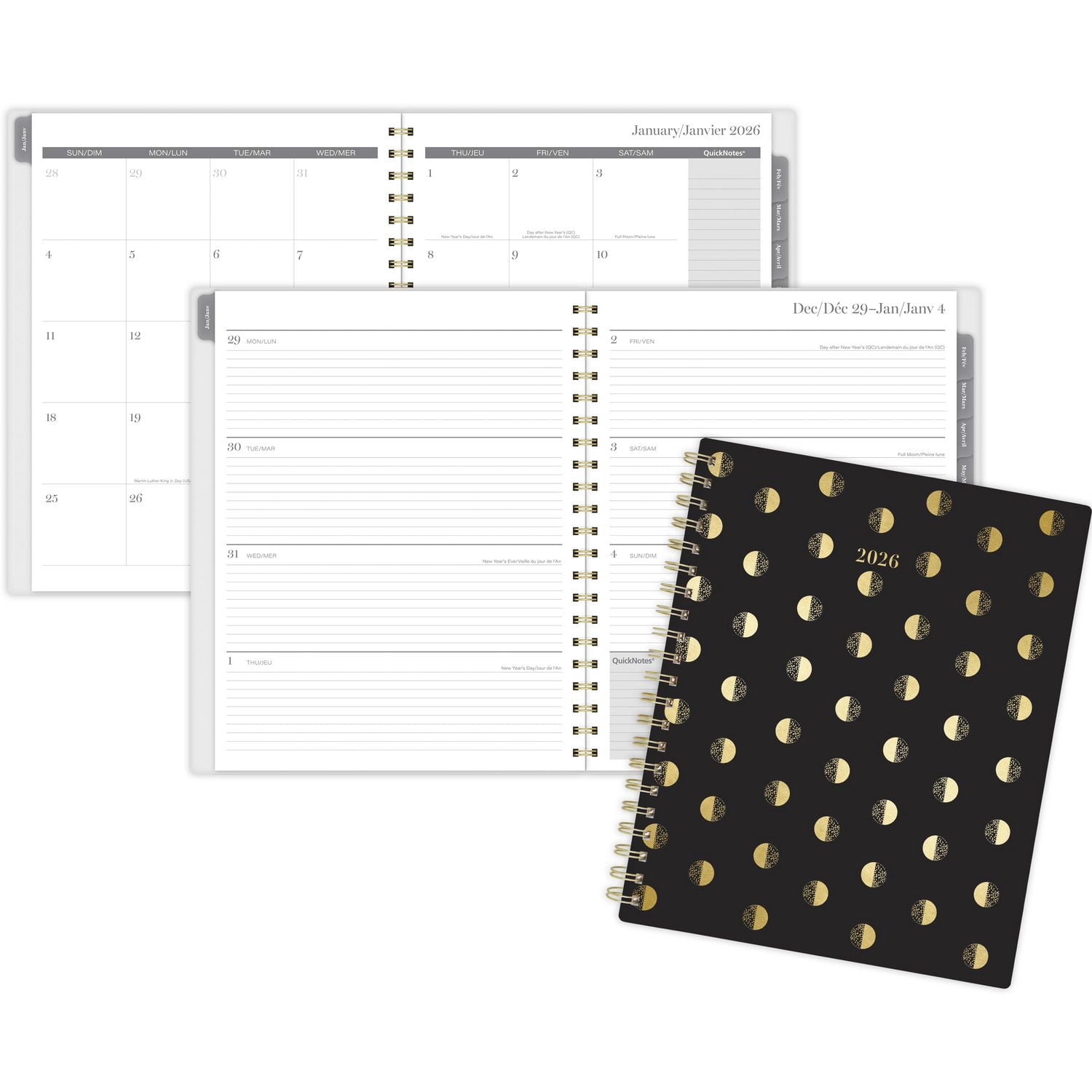 2026 Cambridge® Emerson Dot Large Weekly Planner