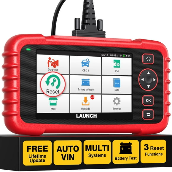 Actualización gratuita de por vida del escáner OBD2 LAUNCH CRP123X Elite