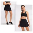 thumbnail image 2 of Mujer Pantalones Cortos De Falda Corta 2 En 1 Ropa Deportiva, 2 of 6