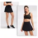 thumbnail image 2 of Mujer Pantalones Cortos De Falda Corta 2 En 1 Ropa Deportiva, 2 of 6