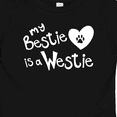 thumbnail image 4 of Inktastic Bestie Westie Boys or Girls Baby T-Shirt, 4 of 5