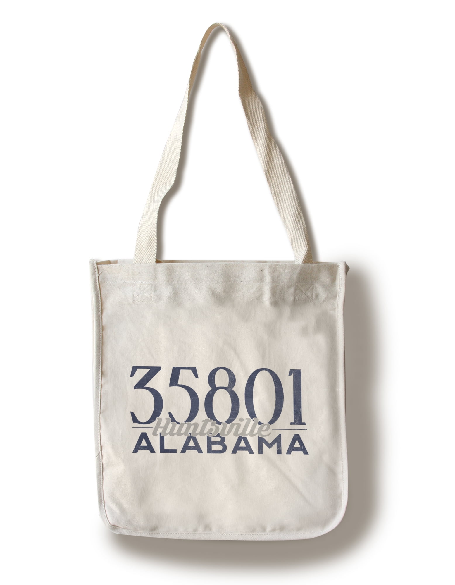 Huntsville, Alabama - 35801 Zip Code (blue) - Lantern Press Artwork 