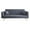 Gray, variant on 71" Convertible Sofa Bed Folding Velvet Sofa with Adjustable Backrest in Gray