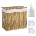 thumbnail image 1 of SONGMICS Cesto de Ropa Sucia con Tapa Extraíble y Bolsa Lavable 130 L, 1 of 5
