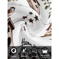 thumbnail image 7 of Sweet Home Cloth Napkins Set of 6 Reusable Dinner Napkins, Western Stars Bird Houses White Wood Plank Cocktail Napkin Washable Table Napkins for Wedding/Holiday Party/Baby Shower 20"x20", 7 of 7