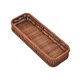 thumbnail image 2 of Cesta de servicio tejida, bandeja de comida, cesta de almacenamiento de cucharas, cesta de servicio cuadrada para M, 2 of 9