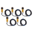 thumbnail image 2 of Interrupteur Photoélectrique Infrarouge, Module de Capteur d'Évitement d'Obstacles 5Pcs DC10-36V pour Robot pour Automatisation, 2 of 8