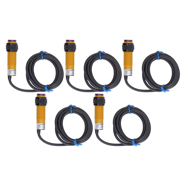 Sensor Fotoeléctrico Infrarrojo 5 Piezas Interruptor Fotoeléctrico NikouMX