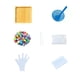 thumbnail image 5 of Crafts Mosaicss Tile Set Wooden Cup Mats Mixed Color Mosaicss Set Crafts Pack 6ml, 5 of 8