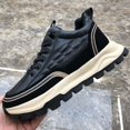 thumbnail image 5 of Zapatos sencillos para hombre, zapatillas de deporte para exteriores, zapatos informales de cuero con patrón de cocodrilo, calzado deportivo con plataforma, Tenis masculinos, novedad de 2024, 5 of 5