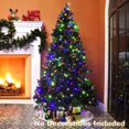 thumbnail image 3 of Christmas Trees Clearance, 7.5FT Pre-Lit Christmas Tree with 450 LED Lights, 1656 Tips, Upgraded Artificial Christmas Tree with Metal Stand, Indoor Christmas Decorations for Home, Festival, Party, 3 of 8