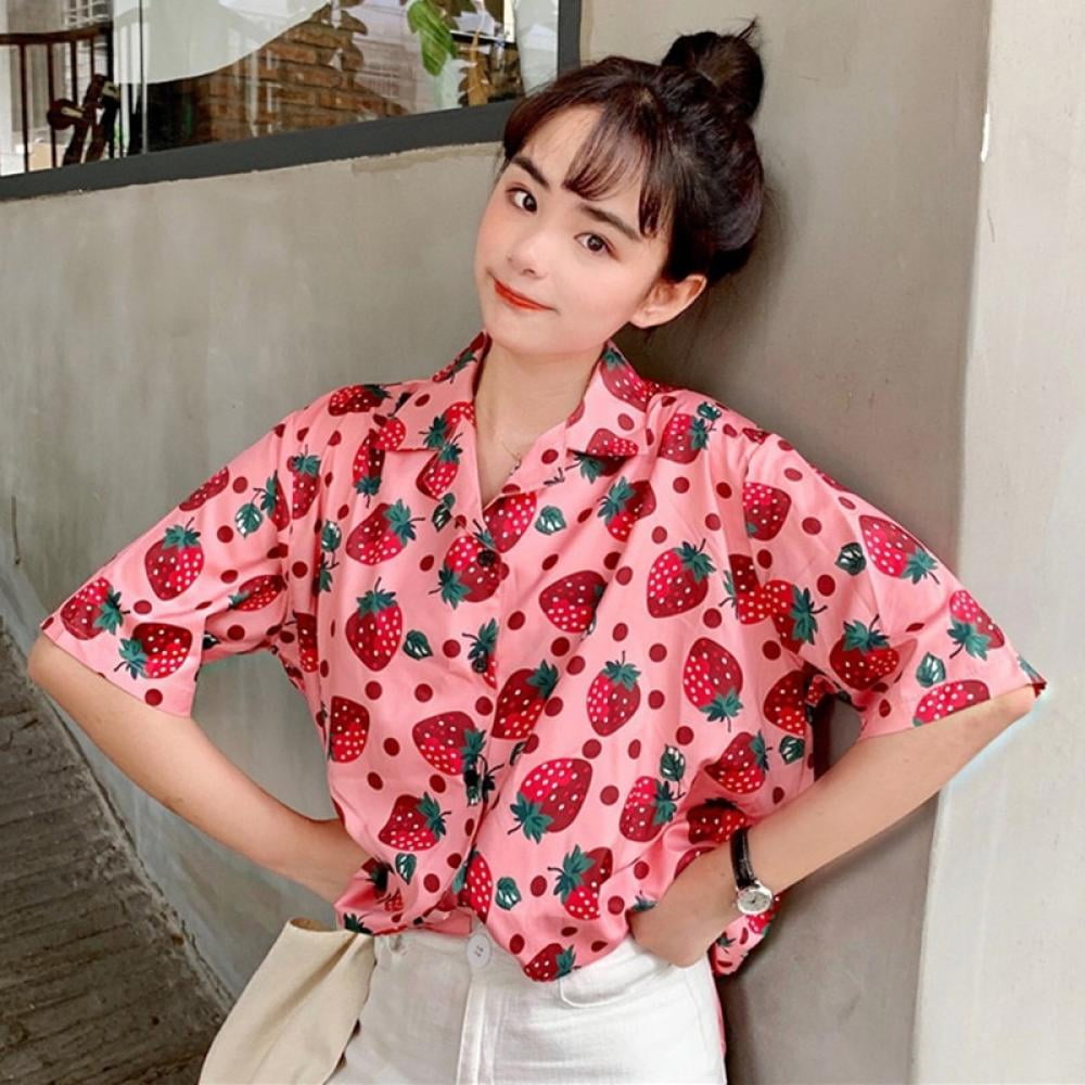 Collar Casual Shirt Short Sleeve 