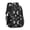 Moon and Skull, variant on Skull and Blood Gothic Pattern Backpack for School, Cute School Bag with Adjustable Shoulder Straps and Padded Back, 16.9"x12.6"x5.9"