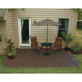 thumbnail image 5 of Rubberific Dual Sided Rubber Paver Tile - 16" X 16" X 3/4" (Brown, 5 Tiles), 5 of 7
