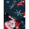 thumbnail image 6 of Genuiskids Women Sexy Christmas Print Bodysuit Plus Size Bodycon Rompers Jumpsuit Cute Long Sleeve Shorts One Piece Pajama Sleepwear Outfits, 6 of 8