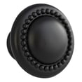 thumbnail image 5 of GlideRite 1.25 in. Round Beaded Cabinet Knobs, Matte Black, Pack of 5, 5 of 5