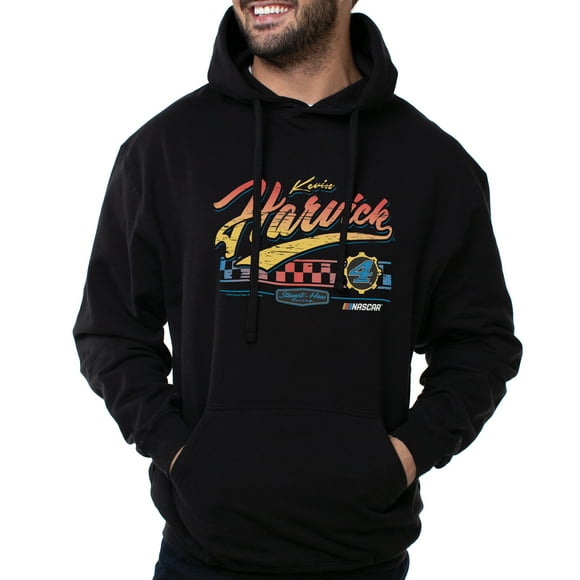 Camiseta DelSol Sudadera con capucha NASCAR Kevin Harvick Negro 3 M 1 Pc