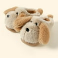 thumbnail image 7 of Otqutp Dog Fuzzy Slippers for Boys Girls Non-Slip Furry Soft House Slides Teen Fall Winter Warm Bedroom Indoor Shoes, 7 of 7