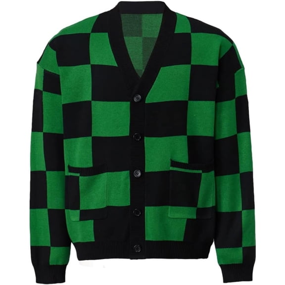Men's Kamado Tanjirou Cloth Giyu Tomioka Sweater Demon Coat Slayer Cardigan