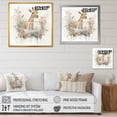 thumbnail image 4 of Designart Giraffe In Crib With Flowers Canvas Wall Art, 4 of 5