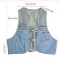 thumbnail image 3 of Running Hydration Vest for Women Lightweight Reflective with Water Bottle Pockets, 3 of 9