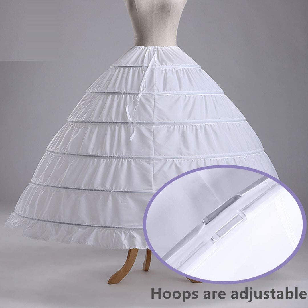 under hoop skirt