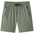 thumbnail image 4 of Men's Athletic Gym Shorts Quick Dry Workout Casual Running Shorts With Pockets, 4 of 4