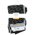 thumbnail image 2 of Hudson Baby Cotton Pants and Leggings, Black Cloud Stars, 0-3 Months, 2 of 6