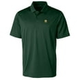 thumbnail image 2 of Men's Cutter & Buck  Green Notre Dame Fighting Irish Alumni Logo Prospect Textured Stretch Polo, 2 of 3