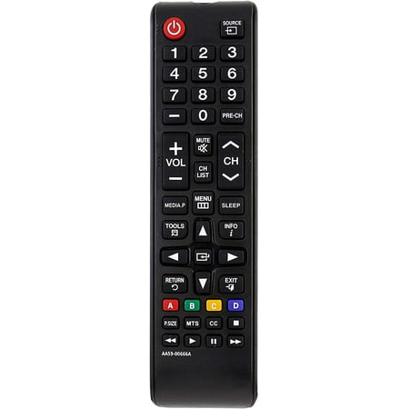 VINABTY New AA59-00666A Replaced Remote fits for Samsung TV UN32EH4003V UN40ES6003F LH32HDBPLGA UN32EH4003FXZA UN39EH5003FXZA UN60EH6003FXZAHH01 H32B H40B H46B LH32HDBPLGA/ZA LH40HDBPLGA/ZA UN40H5003
